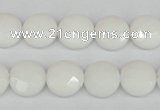 CCN2230 15.5 inches 12mm faceted coin candy jade beads wholesale