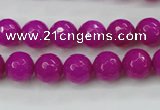 CCN2296 15.5 inches 10mm faceted round candy jade beads wholesale