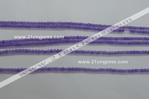 CCN2314 15.5 inches 2mm round candy jade beads wholesale