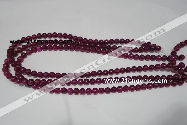 CCN24 15.5 inches 6mm round candy jade beads wholesale