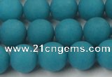 CCN2432 15.5 inches 6mm round matte candy jade beads wholesale