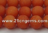 CCN2487 15.5 inches 12mm round matte candy jade beads wholesale