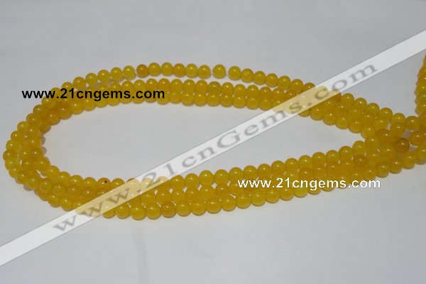 CCN25 15.5 inches 6mm round candy jade beads wholesale