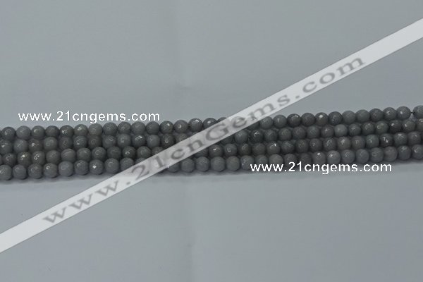 CCN2559 15 inches 6mm faceted round candy jade beads wholesale