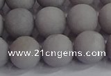 CCN2584 15.5 inches 12mm round matte candy jade beads wholesale