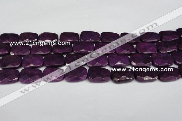 CCN2634 15.5 inches 18*25mm faceted trapezoid candy jade beads