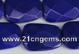 CCN2635 15.5 inches 18*25mm faceted trapezoid candy jade beads