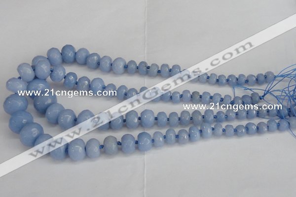 CCN2760 15.5 inches 5*8mm - 12*16mm faceted rondelle candy jade beads