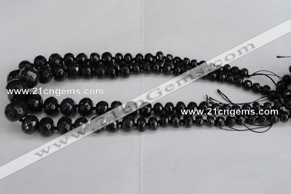 CCN2763 15.5 inches 5*8mm - 12*16mm faceted rondelle candy jade beads