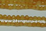 CCN2800 15.5 inches 2mm tiny faceted round candy jade beads