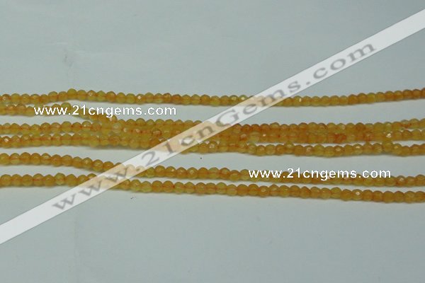 CCN2800 15.5 inches 2mm tiny faceted round candy jade beads