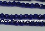 CCN2803 15.5 inches 2mm tiny faceted round candy jade beads