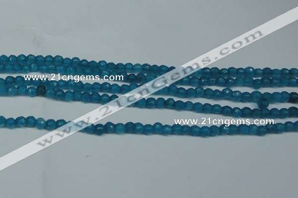 CCN2815 15.5 inches 3mm tiny faceted round candy jade beads