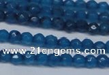 CCN2816 15.5 inches 3mm tiny faceted round candy jade beads