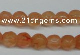 CCN2832 15.5 inches 5mm faceted round candy jade beads