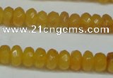 CCN2852 15.5 inches 2*4mm faceted rondelle candy jade beads