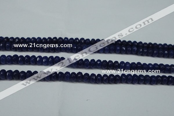 CCN2856 15.5 inches 2*4mm faceted rondelle candy jade beads