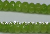 CCN2862 15.5 inches 4*6mm faceted rondelle candy jade beads