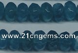 CCN2863 15.5 inches 4*6mm faceted rondelle candy jade beads