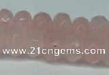 CCN2870 15.5 inches 5*8mm faceted rondelle candy jade beads