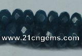 CCN2876 15.5 inches 5*8mm faceted rondelle candy jade beads