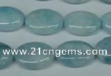 CCN2950 15.5 inches 13*18mm oval candy jade beads wholesale