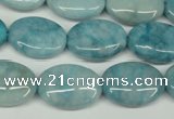 CCN2951 15.5 inches 15*20mm oval candy jade beads wholesale