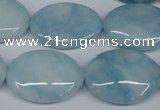 CCN2952 15.5 inches 18*25mm oval candy jade beads wholesale