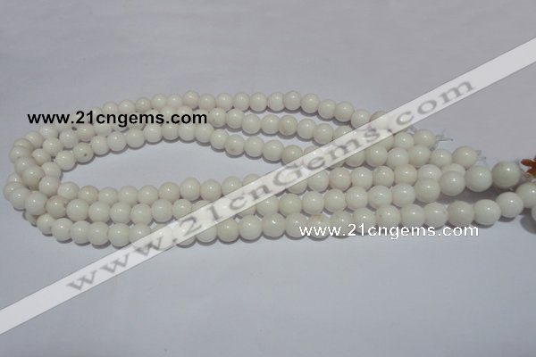 CCN30 15.5 inches 8mm round candy jade beads wholesale