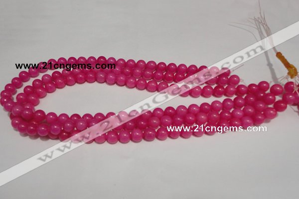 CCN32 15.5 inches 8mm round candy jade beads wholesale