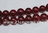 CCN36 15.5 inches 8mm round candy jade beads wholesale