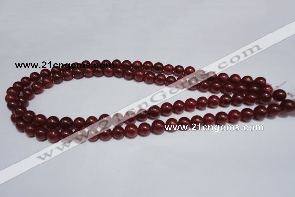 CCN36 15.5 inches 8mm round candy jade beads wholesale