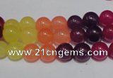 CCN37 15.5 inches 8mm round candy jade beads wholesale