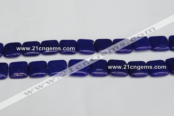 CCN3811 15.5 inches 20*20mm square candy jade beads wholesale
