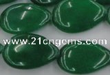 CCN3899 15.5 inches 18*25mm flat teardrop candy jade beads