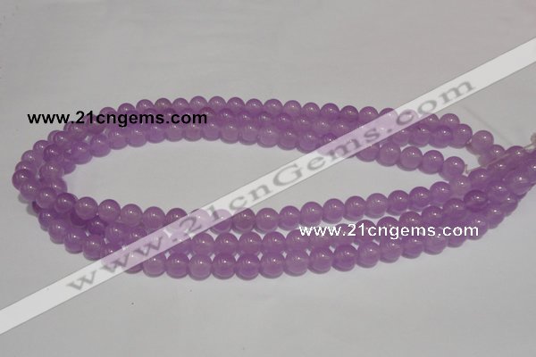 CCN39 15.5 inches 8mm round candy jade beads wholesale