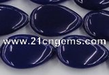 CCN3903 15.5 inches 18*25mm flat teardrop candy jade beads