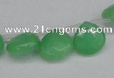 CCN3918 Top-drilled 13*13mm briolette candy jade beads wholesale