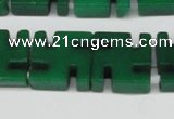 CCN3965 15.5 inches 20*20mm svastika candy jade beads wholesale