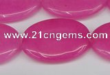 CCN3987 15.5 inches 30*40mm oval candy jade beads wholesale