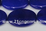 CCN3995 15.5 inches 30*40mm oval candy jade beads wholesale