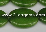 CCN3996 15.5 inches 30*40mm oval candy jade beads wholesale