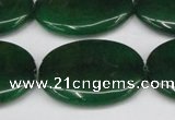 CCN3997 15.5 inches 30*40mm oval candy jade beads wholesale