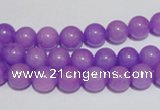 CCN40 15.5 inches 8mm round candy jade beads wholesale