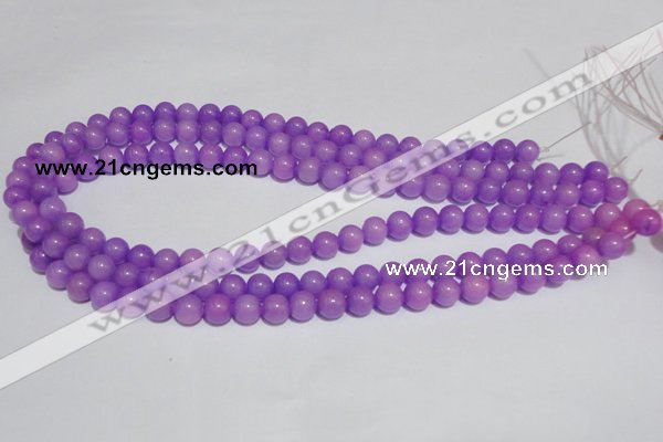 CCN40 15.5 inches 8mm round candy jade beads wholesale