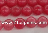 CCN4032 15.5 inches 10mm round candy jade beads wholesale