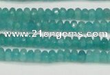 CCN4106 15.5 inches 2*4mm faceted rondelle candy jade beads