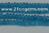 CCN4107 15.5 inches 2*4mm faceted rondelle candy jade beads