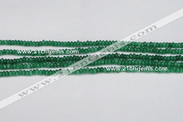 CCN4109 15.5 inches 2*4mm faceted rondelle candy jade beads