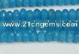 CCN4133 15.5 inches 4*6mm faceted rondelle candy jade beads